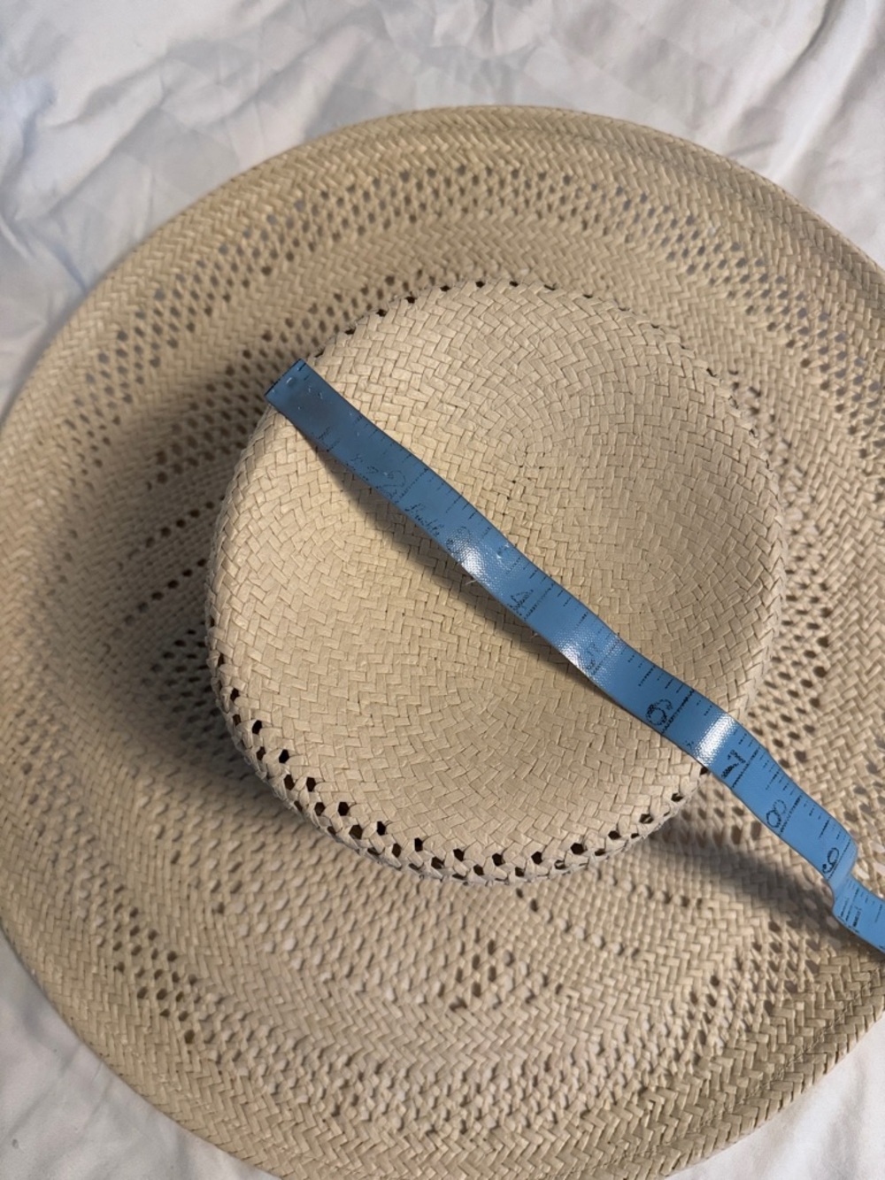 J.Crew Wide-brim boater hat with ribbon CI085 - Picture 7 of 9